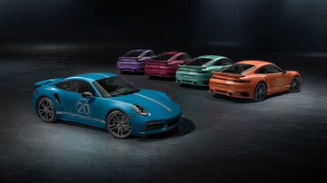 Porsche 911 Turbo S 20° Anniversary: speciale, potente e veloce