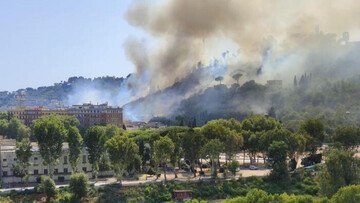 Incendio Roma oggi, importante tenere le finestre chiuse