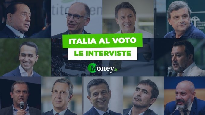 Italia al voto, le proposte economiche in vista delle elezioni: le interviste di Money.it ai leader di partito