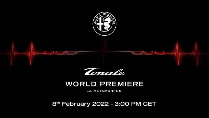 Alfa Romeo Tonale: presentazione 8 febbraio 2022