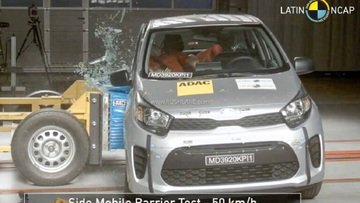 Nuova KIA Picanto: 0 stelle nei crash test Latin NCAP
