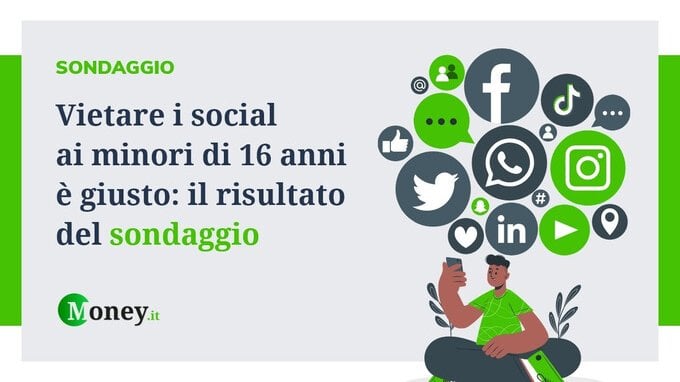 Vietare i social ai minori di 16 anni è giusto: il risultato del sondaggio