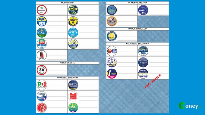 Elezioni Verona 2022, come si vota? Il fac-simile della scheda elettorale