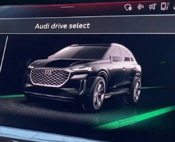 Audi Q4 e-tron: prima immagine senza veli