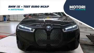 BMW iX: cinque stelle nei test Euro NCAP