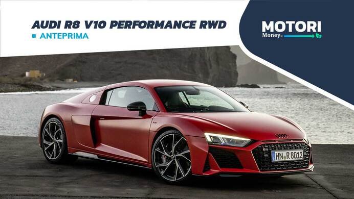 Audi R8 V10 performance RWD: prezzi, foto e prestazioni