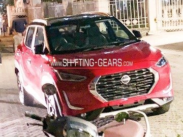 Nissan Magnite: prima immagine del frontale