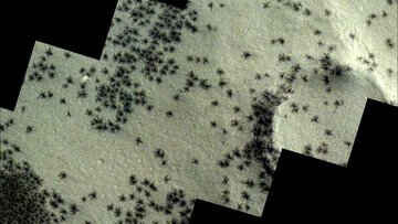 Centinaia di ragni avvistati su Marte, ecco cosa sono davvero