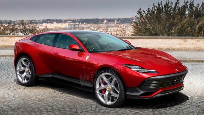Ferrari Purosangue: il SUV si mostra per la prima volta