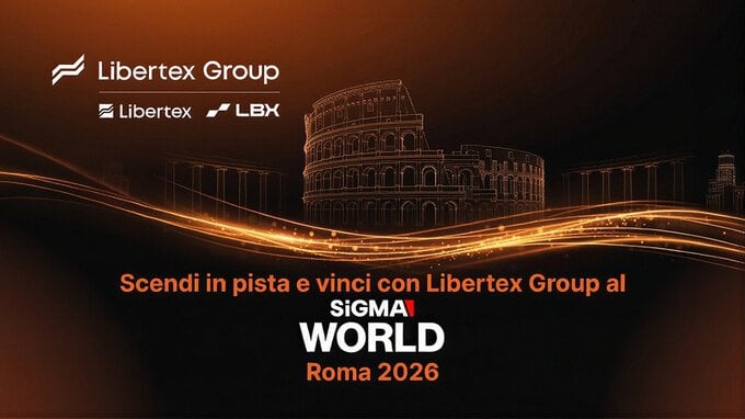 Scendi in pista e vinci con Libertex Group al SiGMA World Roma 2026