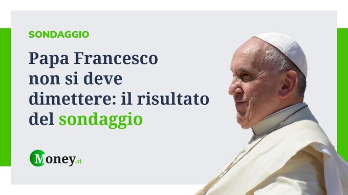 Papa Francesco non si deve dimettere. Il risultato del sondaggio