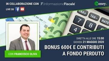 Speciale Partite IVA in DIRETTA: bonus €600 e contributi a fondo perduto (VIDEO)