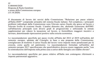 Patrimoniale in arrivo sulla “prima casa”?