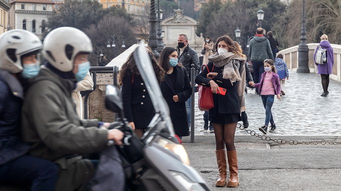 Tutto il Nord Italia in zona rosso scuro: massima allerta in 9 regioni nella mappa Ue
