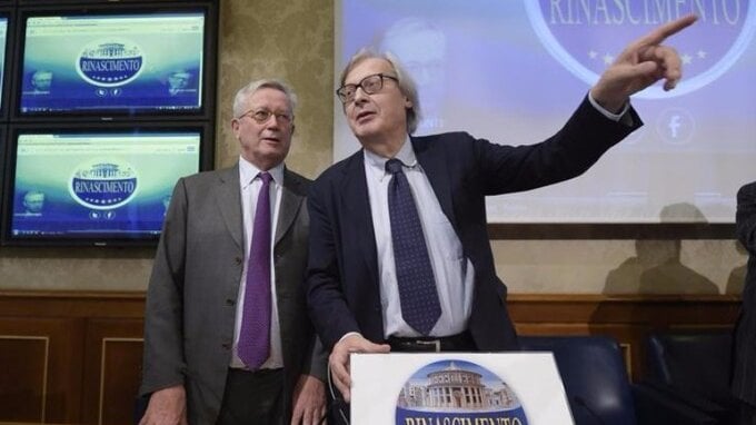 Sgarbi lancia “Rinascimento”: programma e sondaggi del nuovo movimento politico 