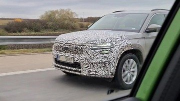 Avvistata la nuova Skoda Kodiaq: il video