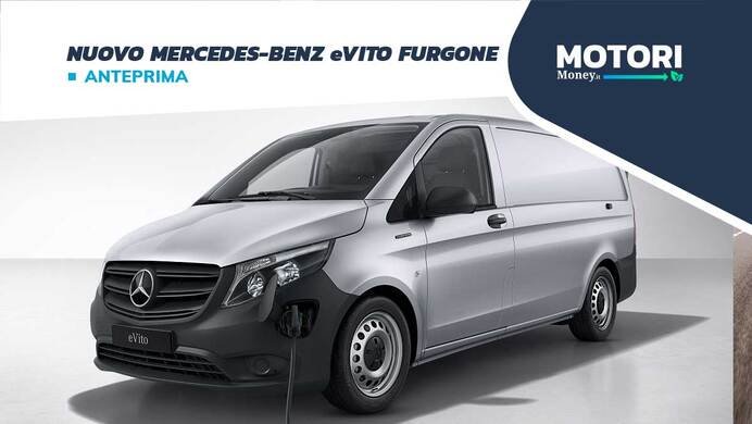 Nuovo Mercedes-Benz eVito Furgone: autonomia fino a 314 chilometri 
