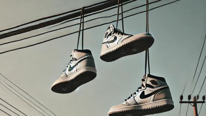 Sai perché ci sono scarpe appese ai cavi elettrici?