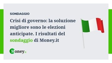 Crisi di governo: l'opzione migliore sono le elezioni anticipate