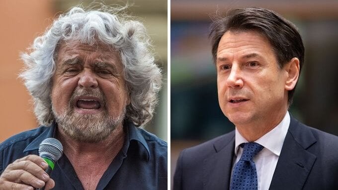 M5S: sondaggi a favore di Conte, ma è impossibile cacciare Grillo