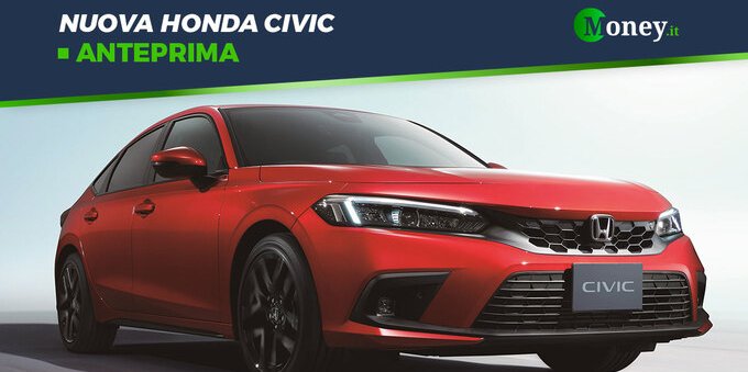 Nuova Honda Civic: svelate le prime foto ufficiali
