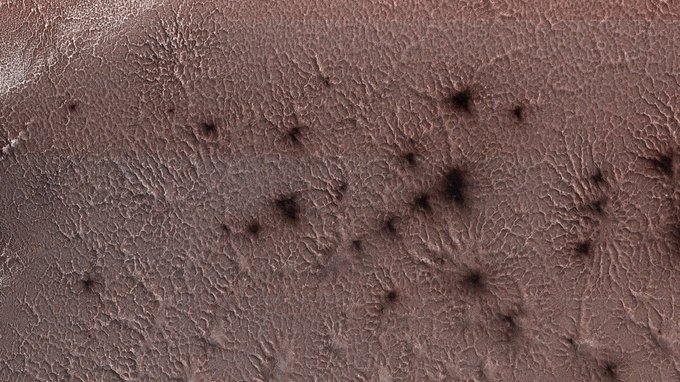 Ragni su Marte? Non proprio: cosa hanno scoperto gli scienziati