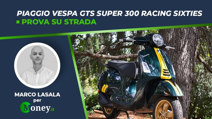Vespa GTS Super 300 Racing Sixties: motore, prezzo, prova
