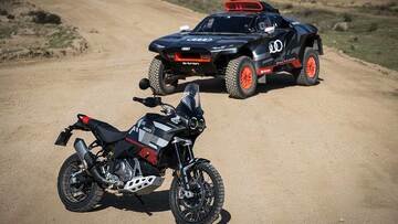 Ducati DesertX e Audi RS Q e-tron: in Sardegna per un evento speciale