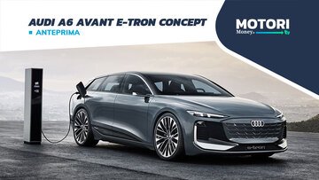 Audi A6 Avant e-tron concept: una station elettrica all'avanguardia