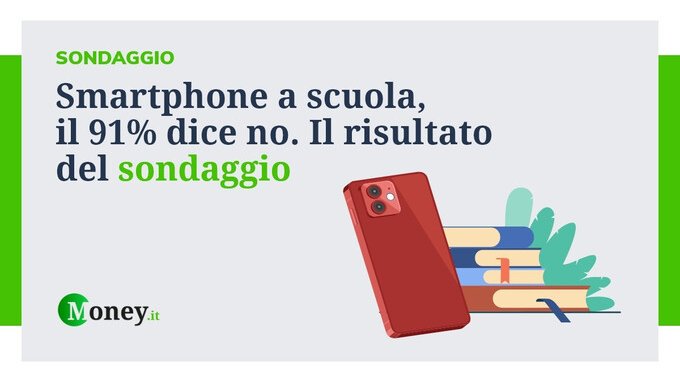 Smartphone a scuola, il 91% dice no. Il risultato del sondaggio