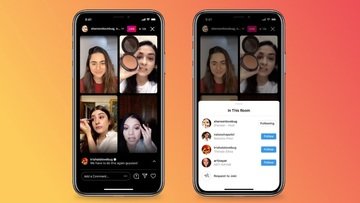 Instagram Stanze: come creare dirette di gruppo