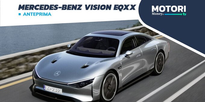 Mercedes-Benz Vision EQXX: la berlina elettrica del futuro 
