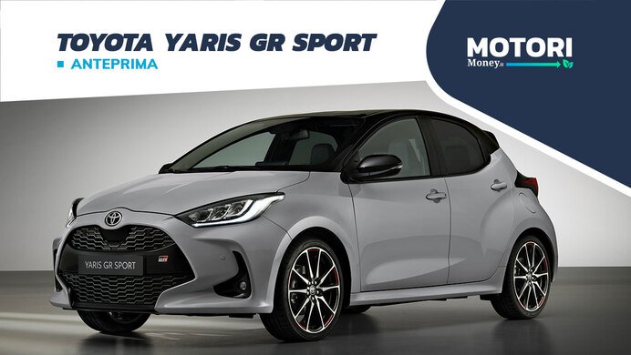 Toyota Yaris GR Sport: look sportivo per la cinque porte ibrida 