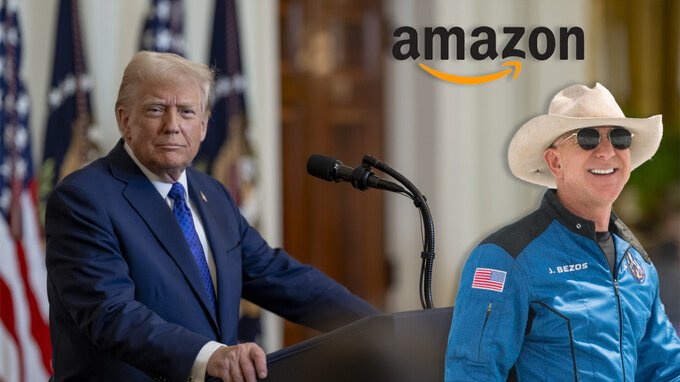 Trump contro Bezos, Casa Bianca accusa Amazon di propaganda con la Cina