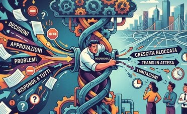 Il vero problema dei founder nelle PMI non è saper delegare, ma smettere di essere indispensabili