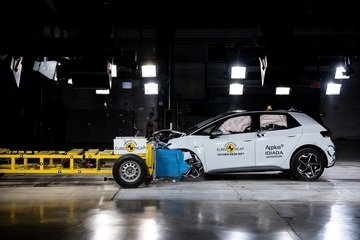 Volkswagen ID.3: 5 stelle nei crash test di Euro NCAP