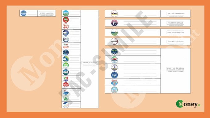 Elezioni Campania, come si vota? Fac-simile scheda elettorale e regolamento