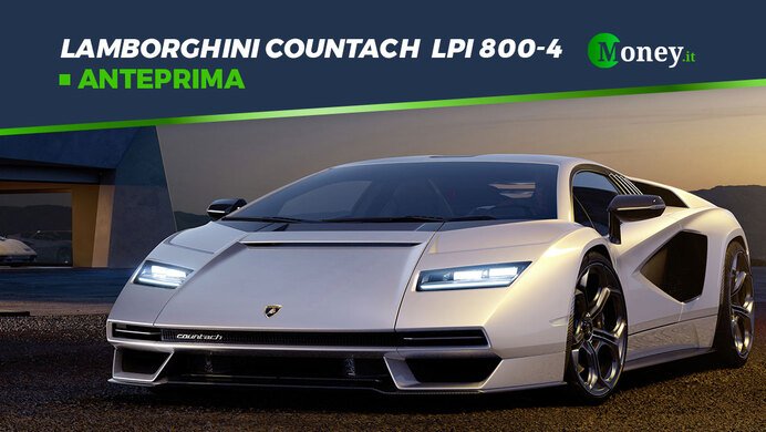 Lamborghini Countach LPI 800-4: foto, motore, prestazioni