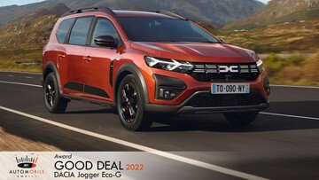 Dacia Jogger vince il Good Deal per qualità e prezzo