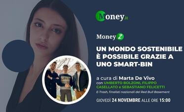 Per un mondo più sostenibile tre ragazzi italiani puntano su uno smart bin
