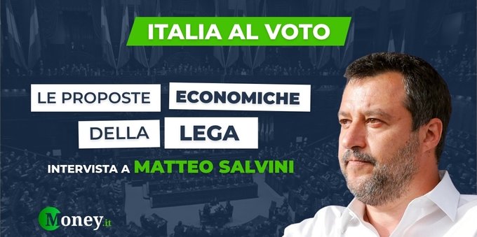 “Pensione con quota 41 e pace fiscale subito, confermare aumento stipendi e stop al canone Rai”: l'intervista a Salvini
