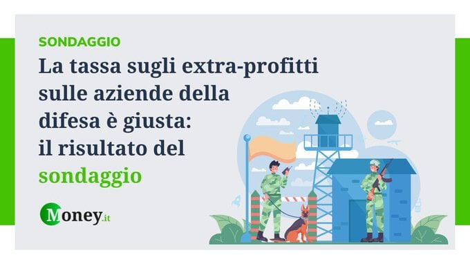 La tassa sugli extra-profitti delle aziende della difesa è giusta. Il risultato del sondaggio