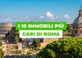 La classifica dei 10 immobili residenziali più cari (al metro quadro) di Roma