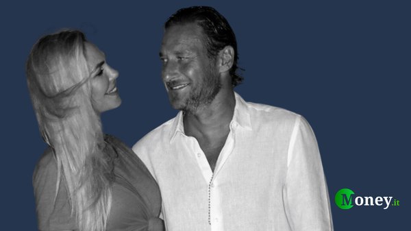Quanto vale la separazione tra Francesco Totti e Ilary Blasi