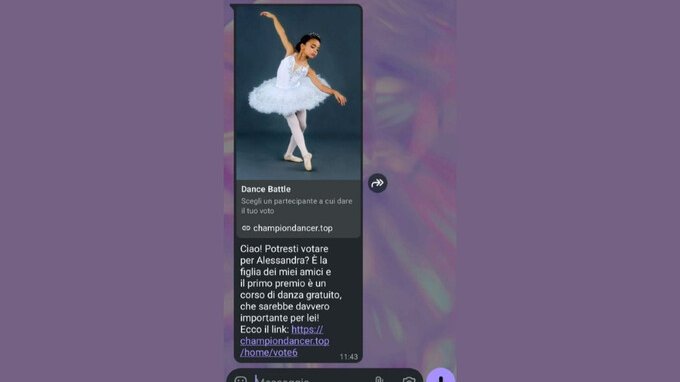 Attenzione, su WhatsApp spopola la truffa della ballerina. Come non caderci
