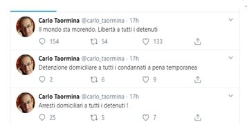 Coronavirus, “Il mondo sta morendo. Libertà a tutti i detenuti”: la provocazione dell'avv. Taormina