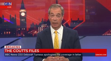 Banca chiude il conto di Nigel Farage per le sue idee politiche: scoppia lo scandalo, si dimette CEO di Coutss Bank