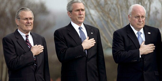 Bush condanna la “brutale invasione dell'Iraq” (ma voleva dire altro)