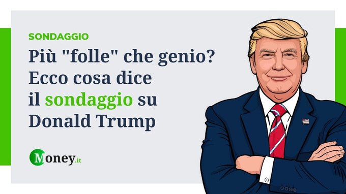 Più “folle” che genio? Ecco cosa dice il sondaggio su Donald Trump
