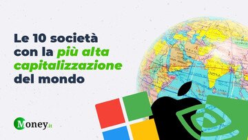 Le 10 società con la più alta capitalizzazione del mondo (aprile 2025)